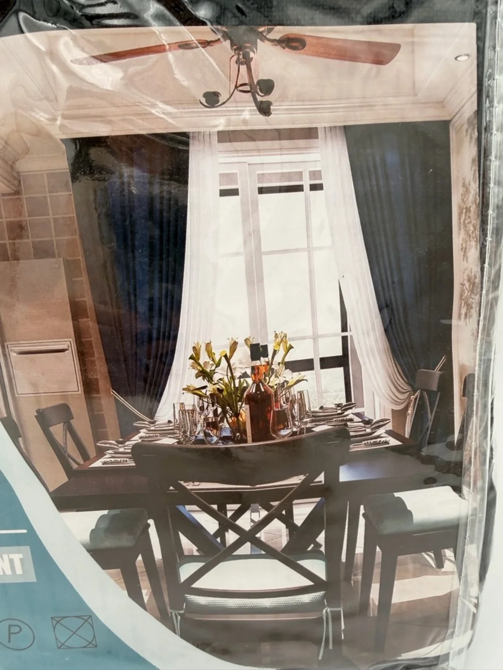 Airwill Blackout Curtains - Black 52” X 84”